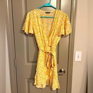 Yellow Floral Sundress